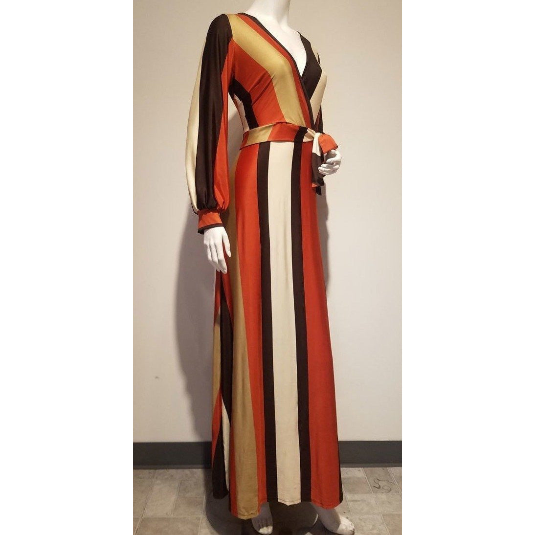 Long Sleeve Stripe Maxi Dress – The Chrysalis Boutique